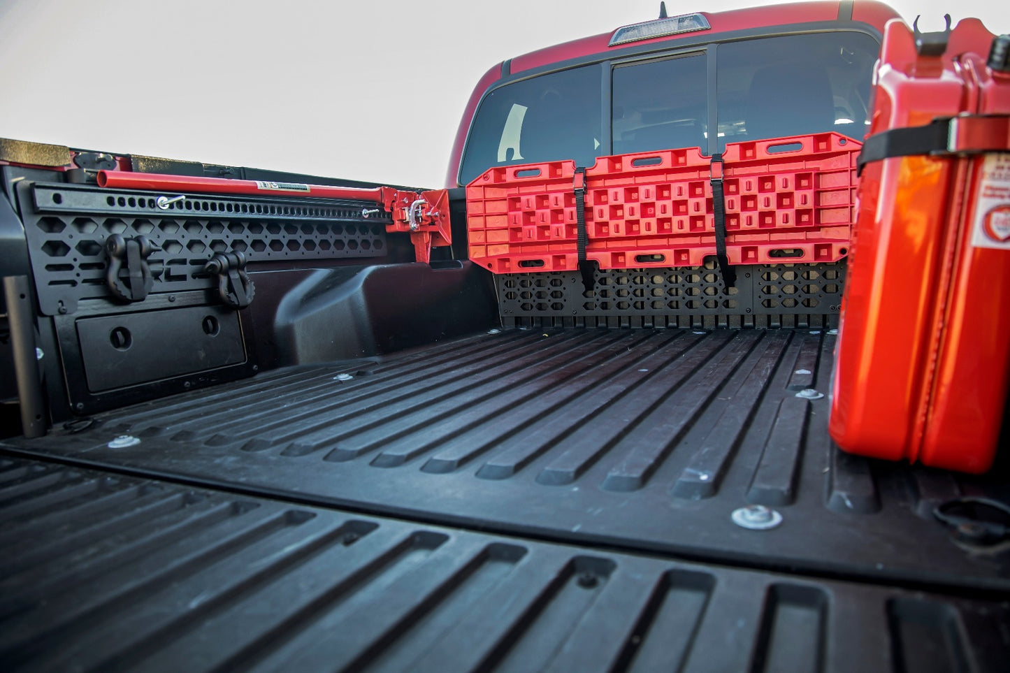 Fits Toyota Tacoma 2WD/4WD (2005-2023) Molle Bed Mounting Panels; Combo; 73105