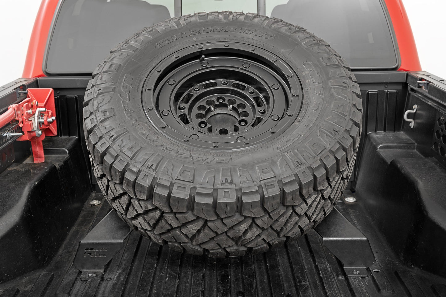 Bed Mount Spare Tire Carrier Universal(5x5.5 6x5.5 6x135 & 5x5.0) 73110