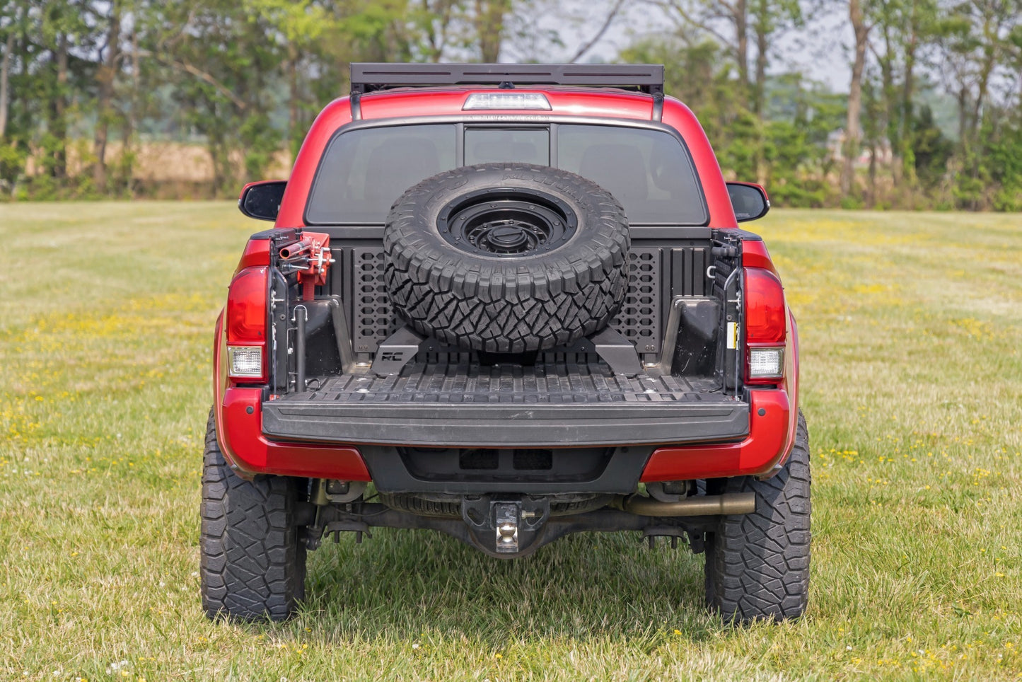 Bed Mount Spare Tire Carrier Universal(5x5.5 6x5.5 6x135 & 5x5.0) 73110