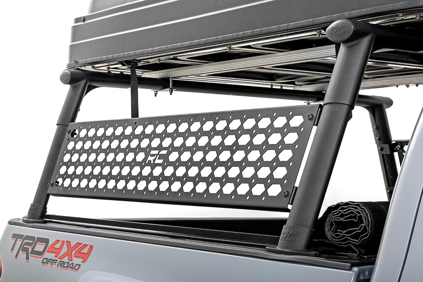 Fits Toyota Tacoma 2WD/4WD (2005-2023) Bed Rack Molle Panel; 73114