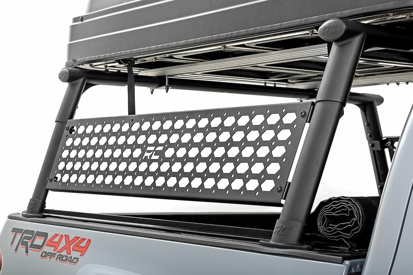 Fits Toyota Tacoma 2WD/4WD (2005-2023) Bed Rack Molle Panel; 73114