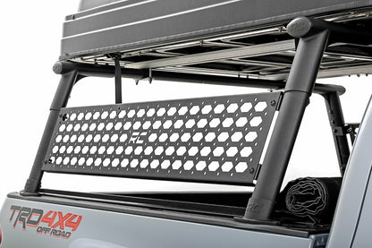 Fits Toyota Tacoma 2WD/4WD (2005-2023) Bed Rack Molle Panel; 73114