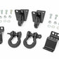 Fits Toyota Tacoma 2WD/4WD (2024) Rear Shackle Kit; D-Ring Combo; 73117