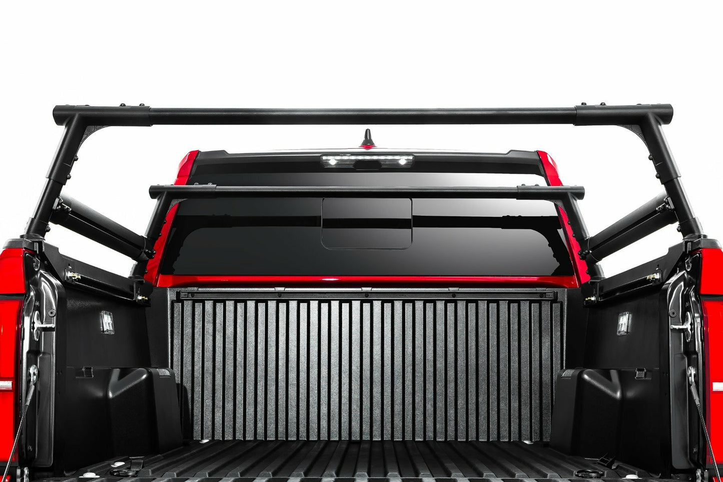 Fits Toyota Tacoma 2WD/4WD (2024) Bed Rack; Half Rack; Aluminum; 73119