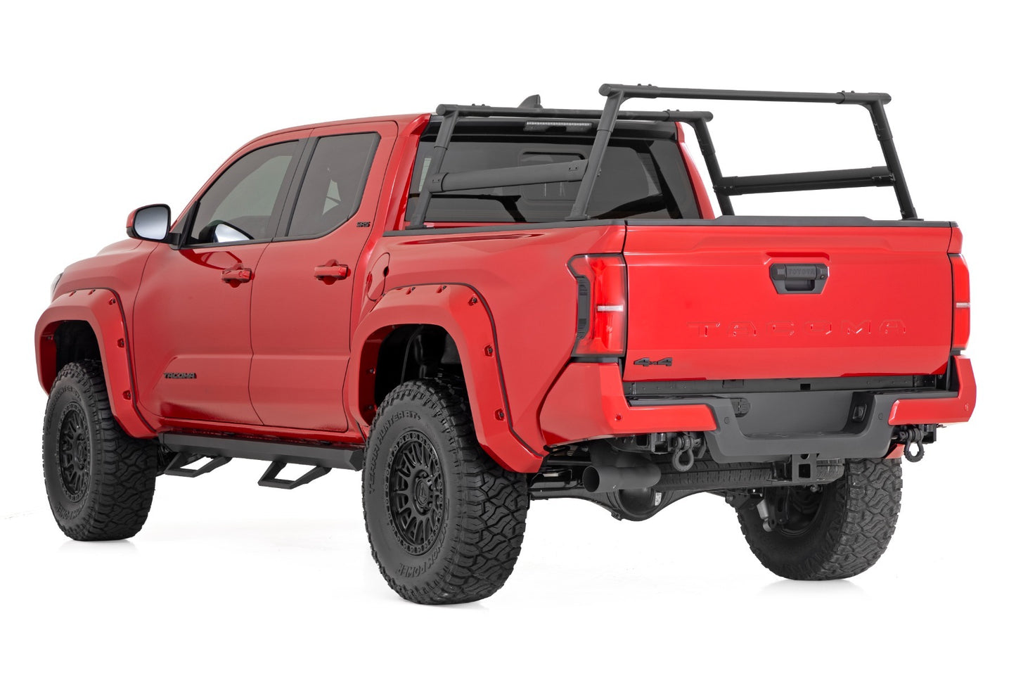 Fits Toyota Tacoma 2WD/4WD (2024) Bed Rack; Aluminum; 73124