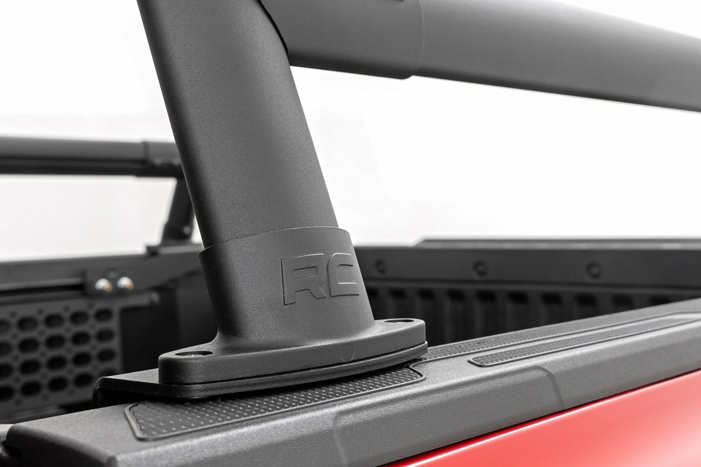 Fits Toyota Tacoma 2WD/4WD (2024) Bed Rack; Aluminum; 73124