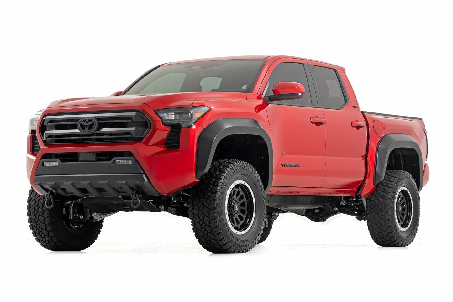 Fits Toyota Tacoma 2WD/4WD (2024) Front Shackle Kit; D-Ring Combo; 73126