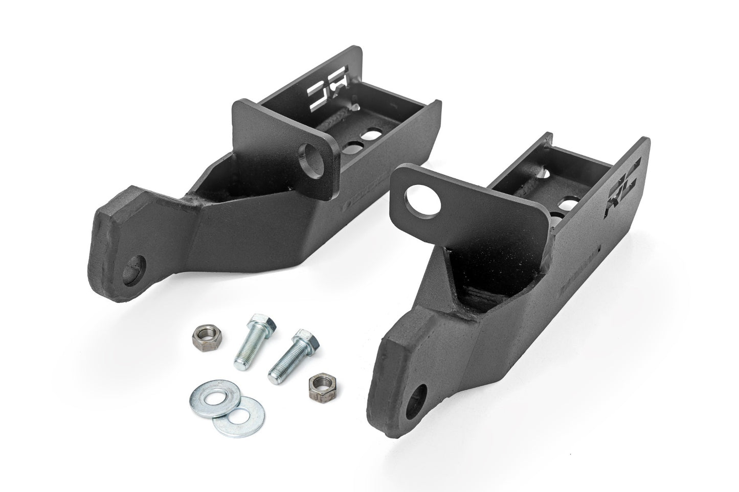 Fits Toyota Tacoma 2WD/4WD (2024) Front Shackle Kit; D-Ring Combo; 73126