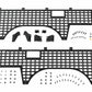 Fits Toyota Tundra 2WD/4WD (2022-2024) Molle Bed Mounting Panel; 73127