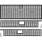 Fits Toyota Tacoma 2WD/4WD (2024) Molle Panel Kit; Combo; Bed; 73129