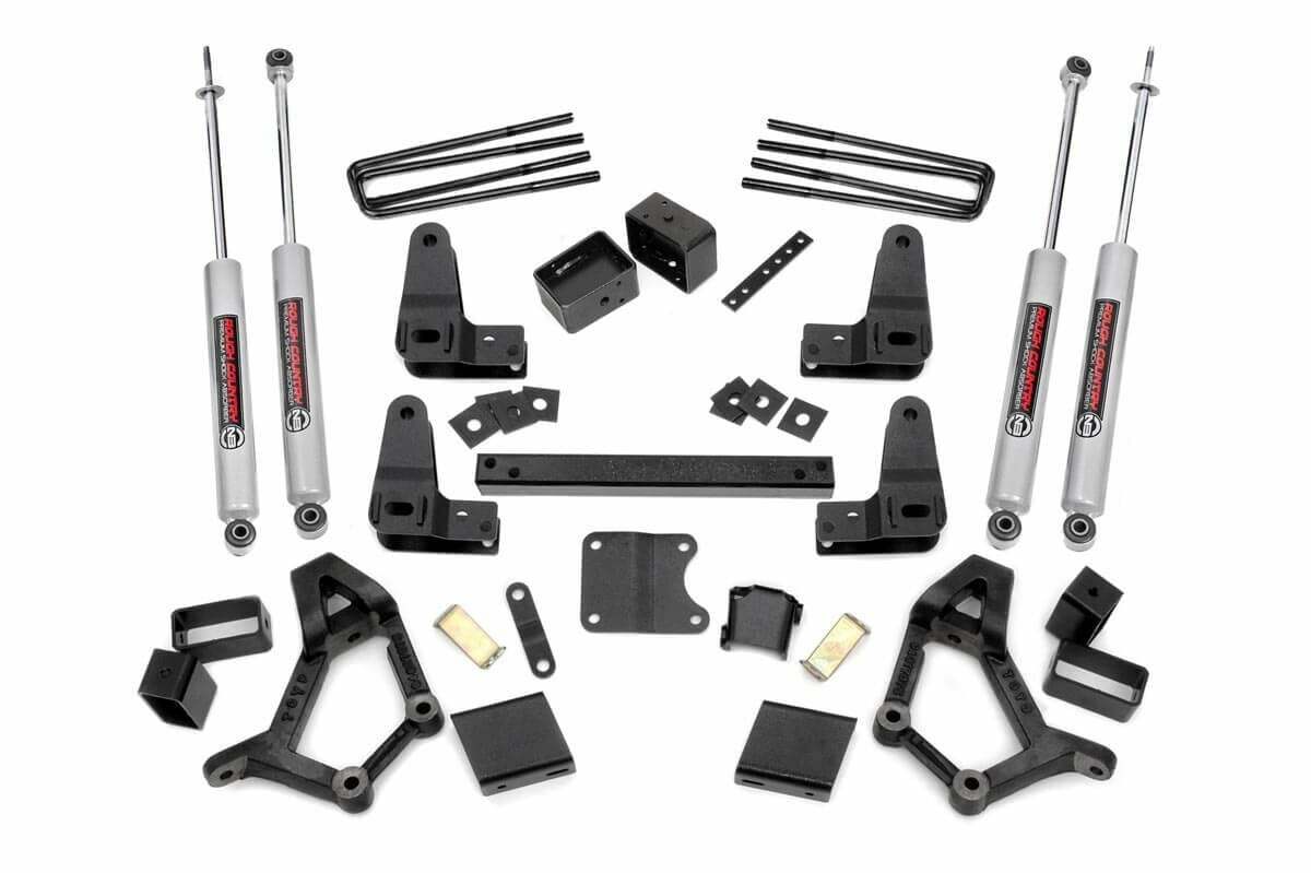 Fits Toyota Truck Standard Cab 4WD (1989-1995) 4-5 Inch Lift Kit; 734.2