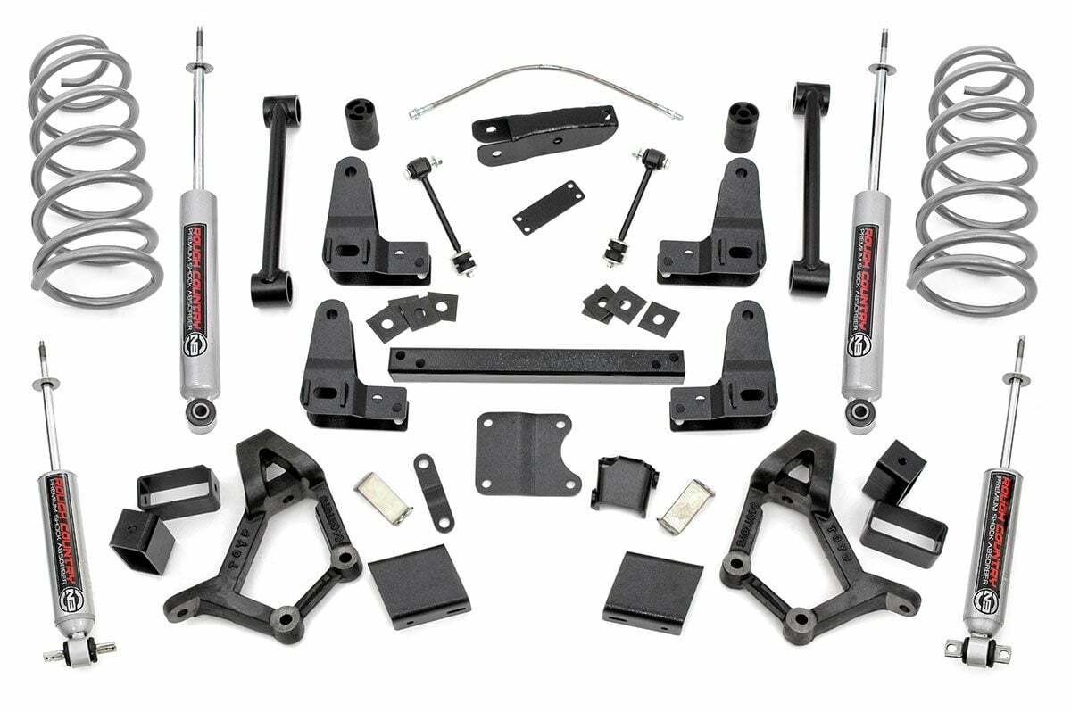 Fits Toyota 4Runner 4WD (1990-1995) 4-5 Inch Lift Kit; 736.2