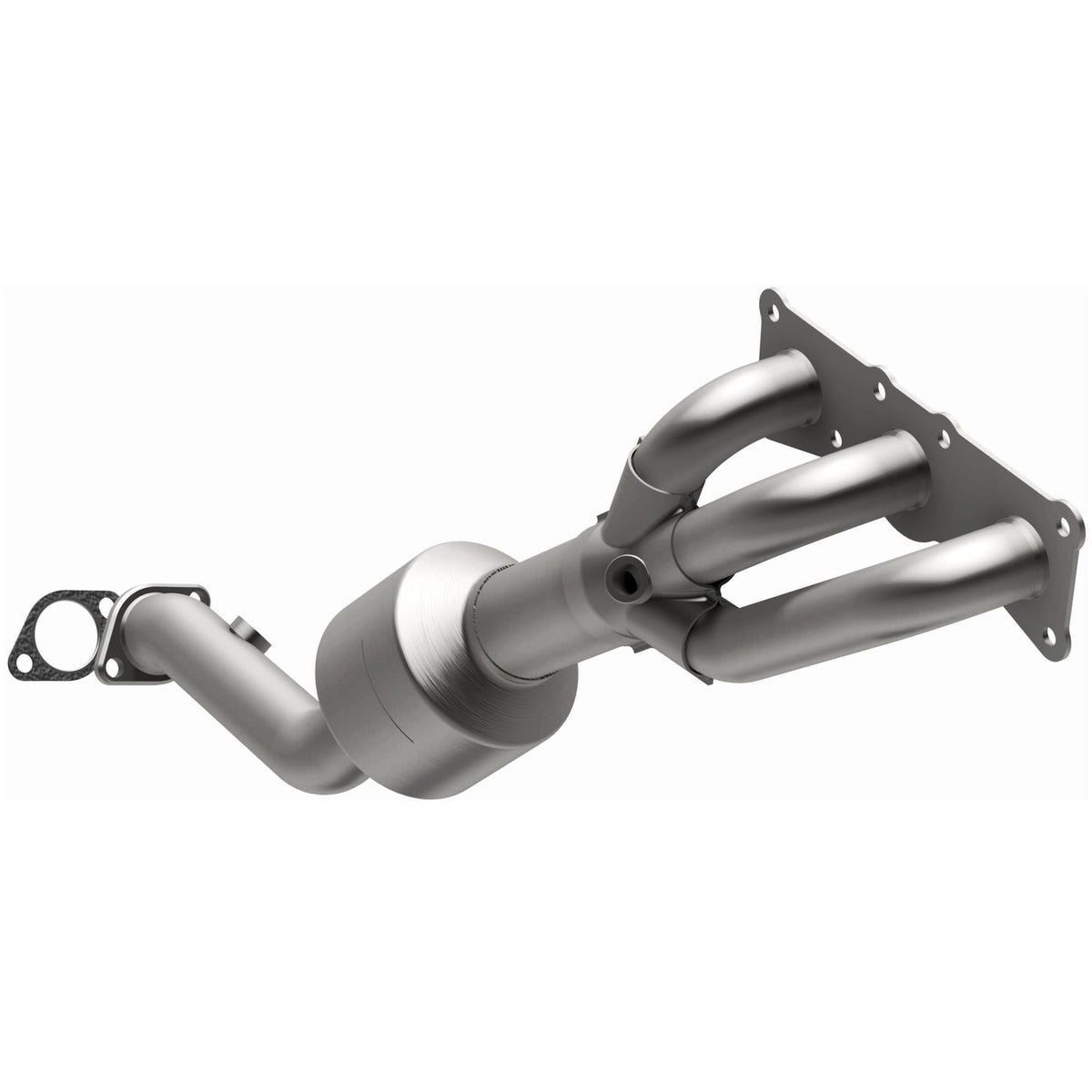 Catalytic Converter with Integrated Exhaust Manifold for HM Grade Federal / EPA Compliant Direct-Fit Manifold Catalytic