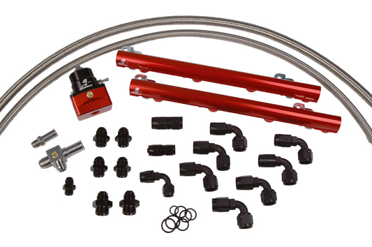 Fuel Injection Fuel Rail Kit EFI Fuel Rail Vehicle Specific Fit Aeromotive 14125-BGPL
