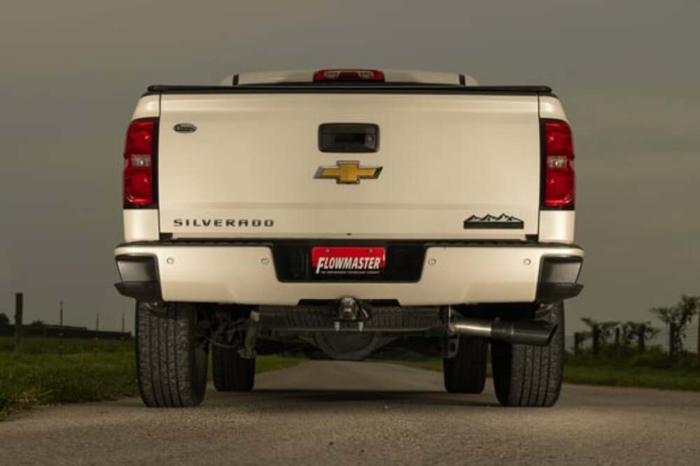 Fits 2014-2019 GM 1500 4.3L/5.3L, 304 Stainless, Single Exit exhaust 737857