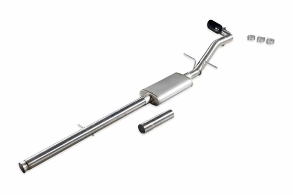 Fits 2014-2019 GM 1500 4.3L/5.3L, 304 Stainless, Single Exit exhaust 737857