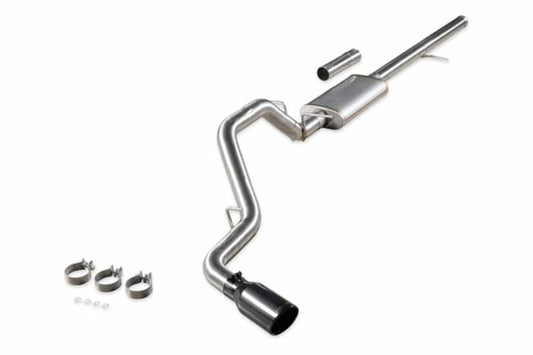 Fits 2014-2019 GM 1500 4.3L/5.3L, 304 Stainless, Single Exit exhaust 737857