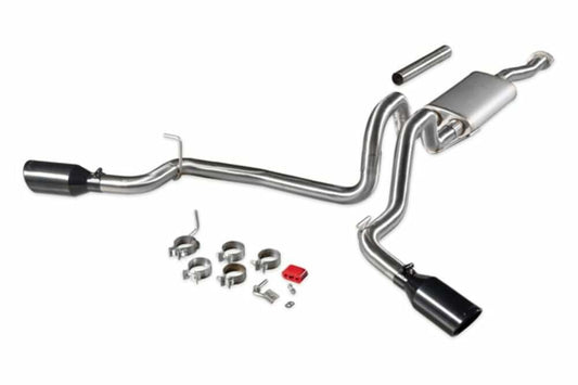 Fits 2016-2023 Toyota Tacoma 3.5L all wheelbases, dual side exit exhaust 737918