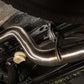 Fits 2021-2024 Ford F-150 2.7/3.5/5.0L, Cat-Back single exit exhaust 738115
