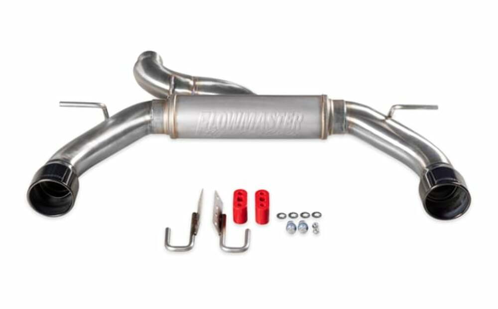 Fits 2021-2024 Ford Bronco 2.3/2.7L Axle-Back, dual rear exit exhaust 738123