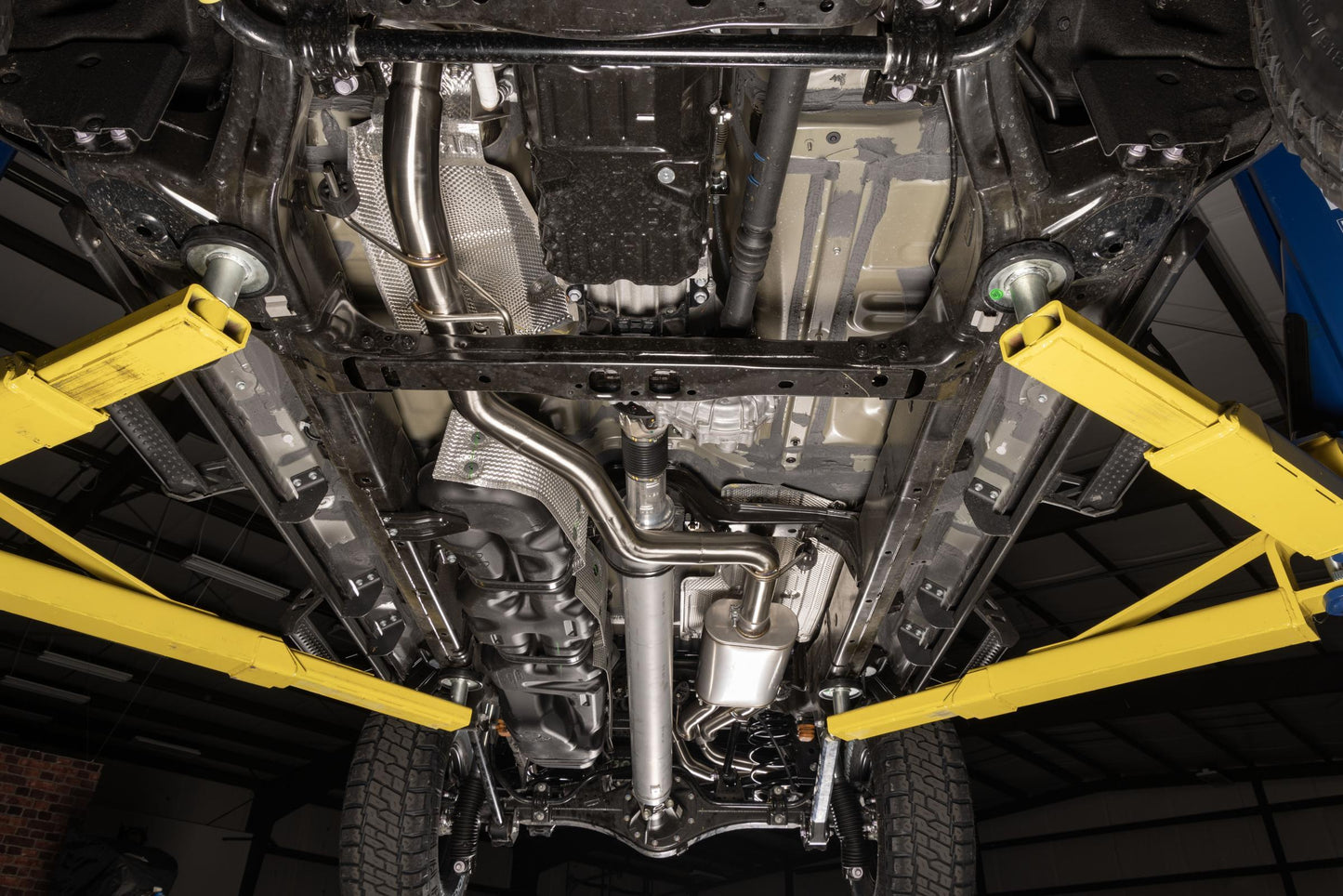 Fits 2024-2026 Toyota Tacoma 2.4-Liter, all wheelbases, w/ rear coil spring