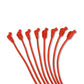 Spark Plug Wire Set Universal 8mm Silicone 135? 0 ohm/ft Prowire Solid Red 70252