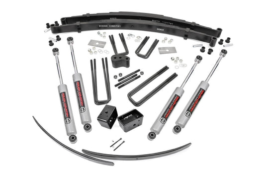 1991-1993 Dodge Ramcharger 4 Inch Lift Kit - Rear Blocks - Dodge/Plymouth Ramcharger (78-93)/Trailduster (78-81) - 325.2