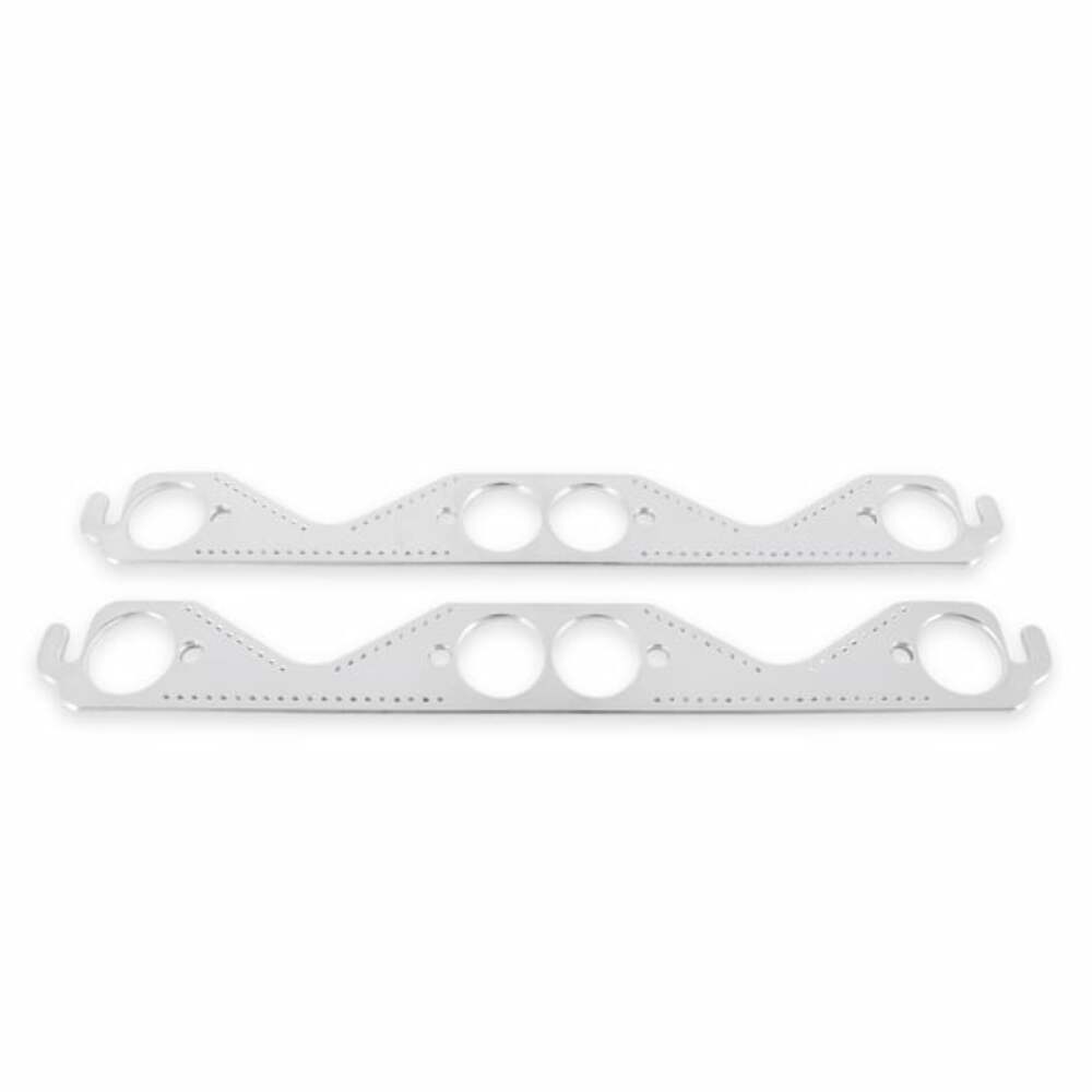 Mr. Gasket 7402G Chevy Small Block Aluminum Header Gasket Round Port