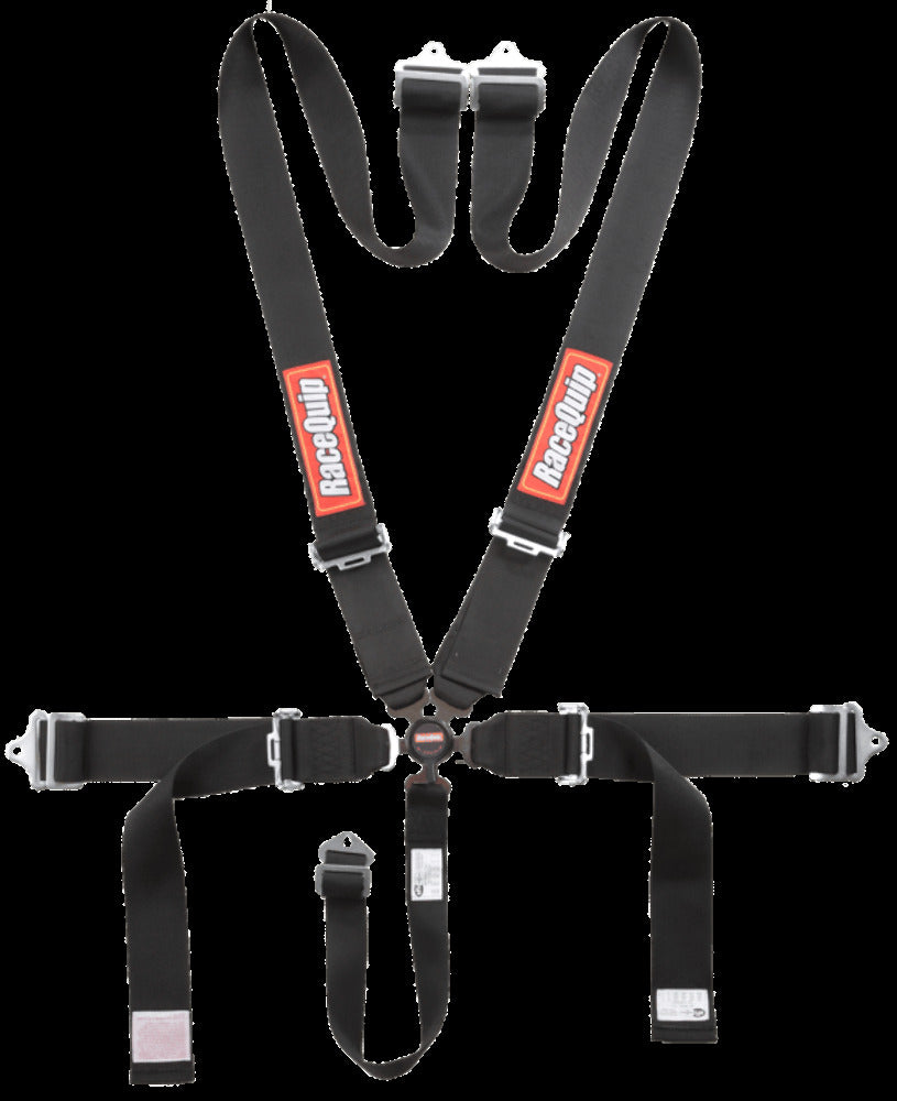 Sfi Camlock 5Pt Pd Lap Seat Belts Blk - 741001RQP