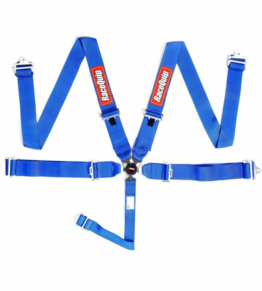 Sfi Camlock 5Pt Pd Lap Seat Belts Blu - 741021RQP