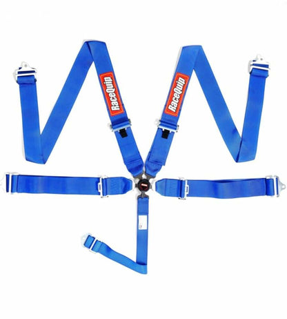 Sfi Camlock 5Pt Pd Lap Seat Belts Blu - 741021RQP