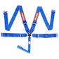 Sfi Camlock 5Pt Pd Lap Seat Belts Blu - 741021RQP