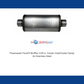 Flowmaster FlowFX Muffler 3.50 in. Center Inlet/Outlet Clamp On Stainless Steel