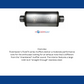 Flowmaster FlowFX Muffler 3.50 in. Center Inlet/Outlet Clamp On Stainless Steel