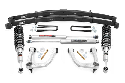 Fits Toyota Tacoma 4WD (2005-2023) 3.5 Inch Lift Kit; UCA; N3 Struts; 74232