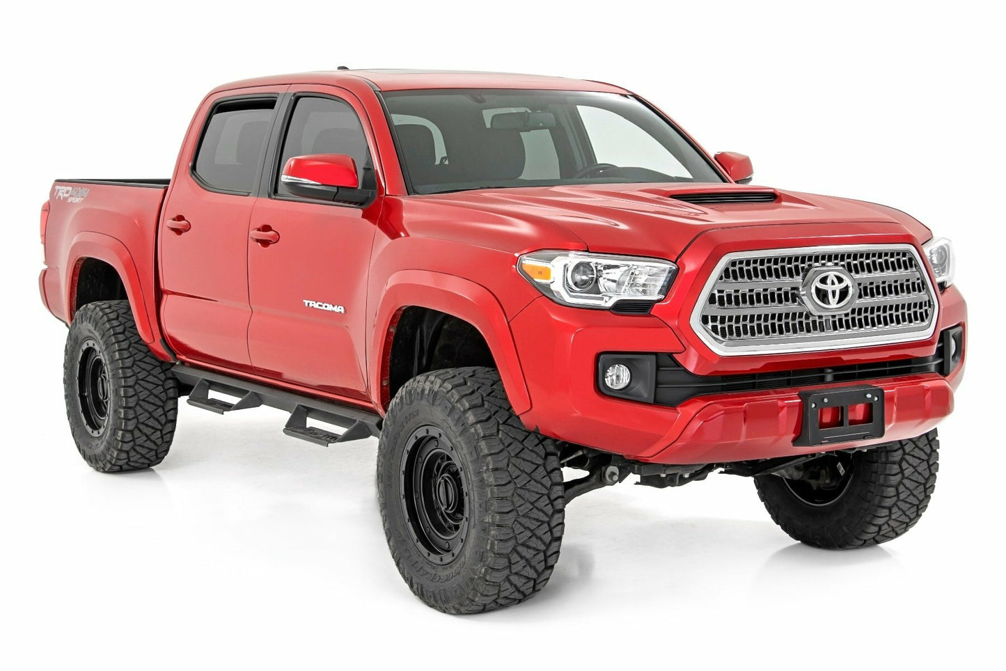 Fits Toyota Tacoma 4WD (2005-2023) 3.5 Inch Lift Kit; UCA; N3 Struts; 74232RED