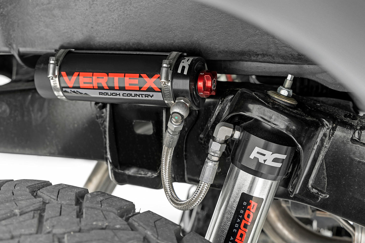 Fits Toyota Tacoma 4WD (2005-2023) 3.5 Inch Lift Kit; UCA; Vertex; 74250RED
