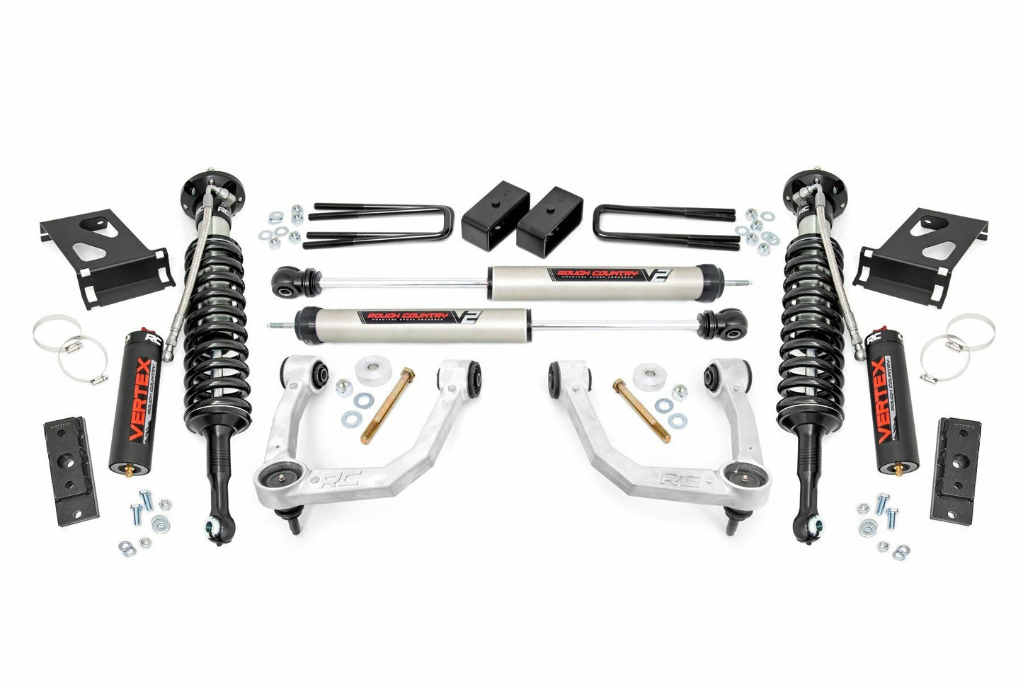 Fits Toyota Tacoma 4WD (2005-2023) 3.5 Inch Lift Kit; UCA; Vertex/V2; 74257