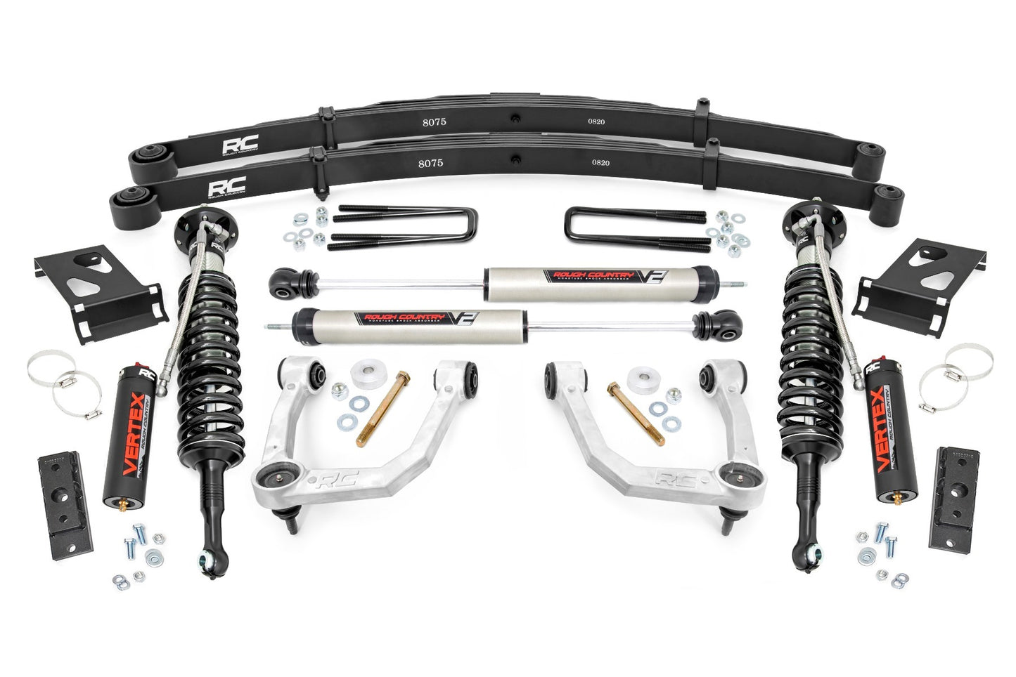 Fits Toyota Tacoma 4WD (2005-2023) 3.5 Inch Lift Kit; UCA; Vertex/V2; 74258