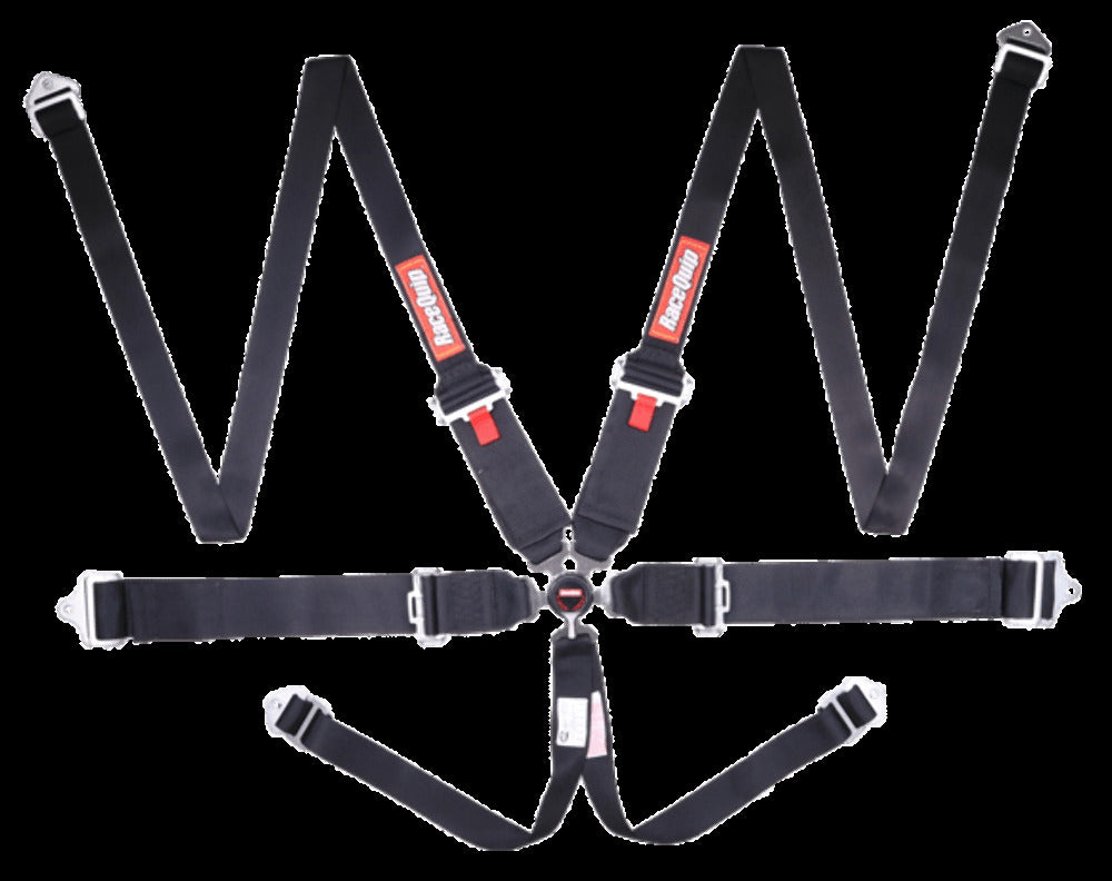 Sfi Camlock 6Pt Pd Lap Hnr Belts Blk - 746006RQP
