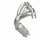 Catalytic Converter with Integrated Exhaust Manifold for HM Grade Federal / EPA Compliant Direct-Fit Manifold Catalytic