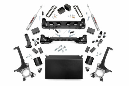 Fits Toyota Tundra 2WD/4WD (2007-2015) 4.5 Inch Lift Kit; 75330