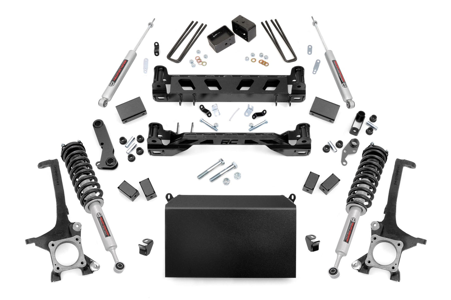 Fits Toyota Tundra 4WD (2007-2015) 4.5 Inch Lift Kit; N3 Struts; 75331
