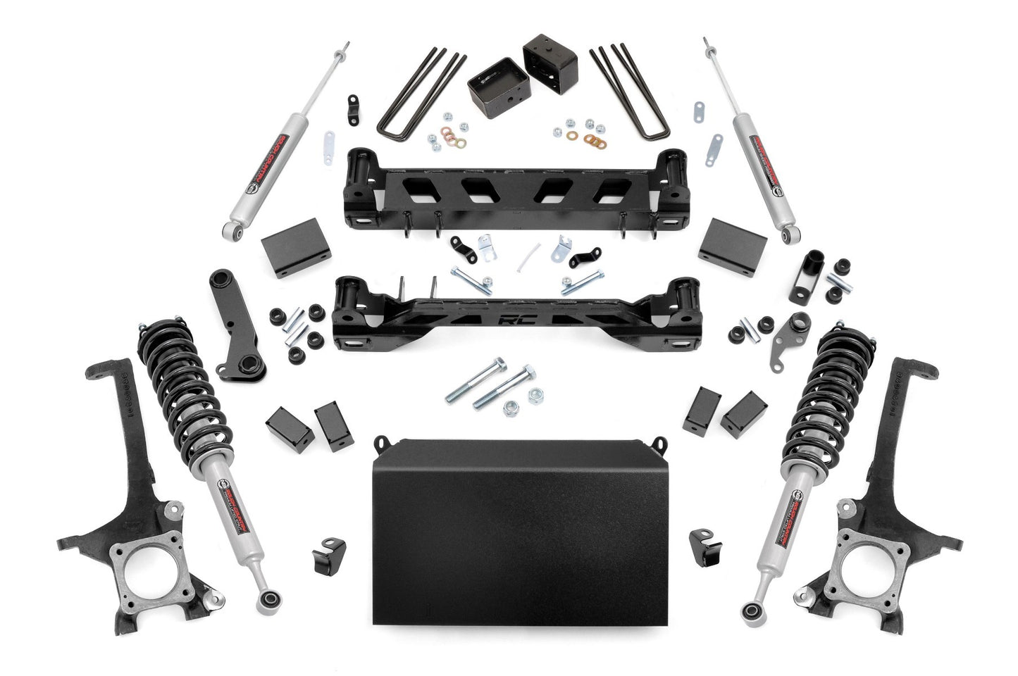 Fits Toyota Tundra 4WD (2007-2015) 4.5 Inch Lift Kit; N3 Struts; 75331