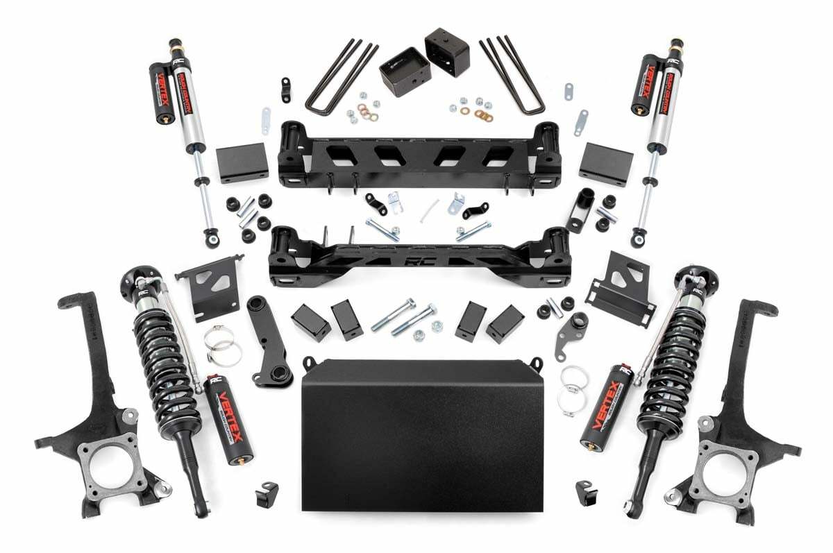 Fits Toyota Tundra 4WD (2007-2015) 6 Inch Lift Kit; Vertex; 75450