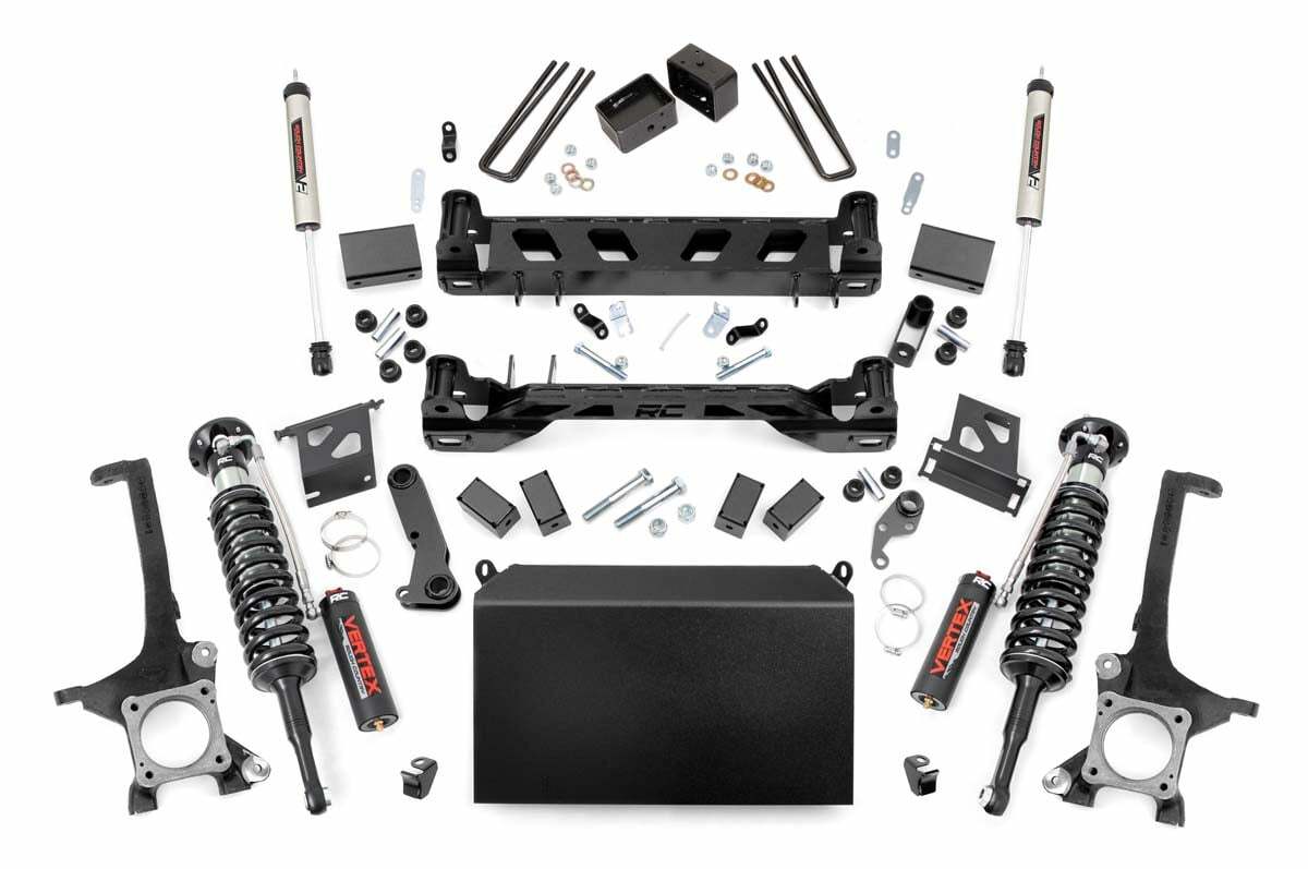 Fits Toyota Tundra 4WD (2007-2015) 6 Inch Lift Kit; Vetex/V2; 75457
