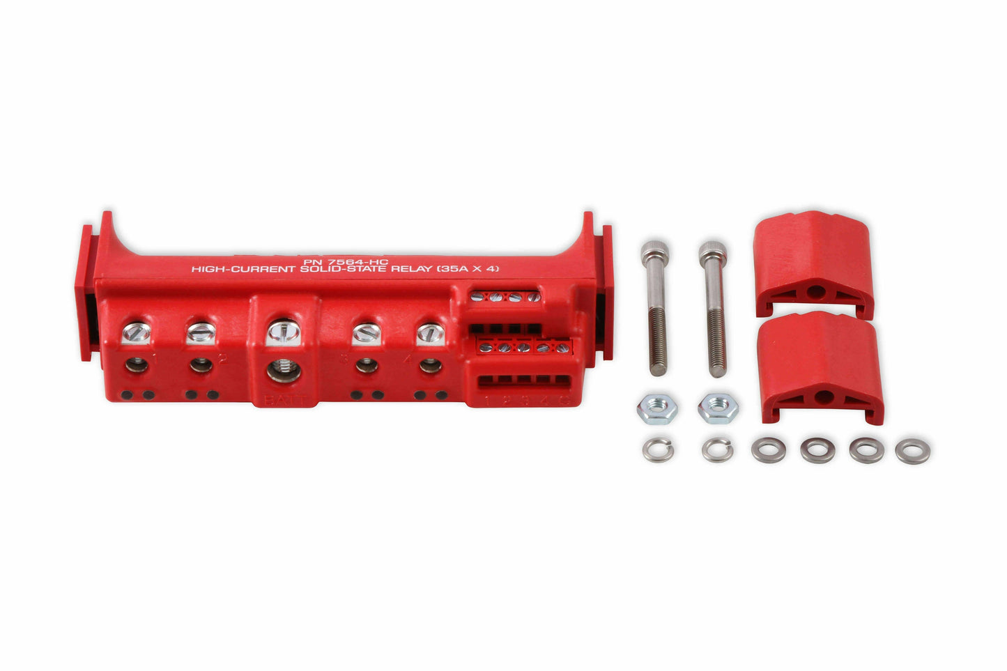 High-Current Solid-State Relay 35Ax4, Red - 7564-HC