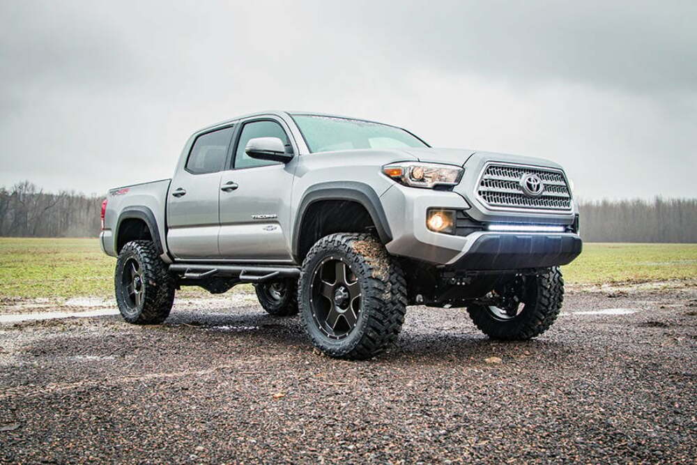 Fits Toyota Tacoma 2WD/4WD (2016-2023) 4 Inch Lift Kit; M1 Struts/M1; 75740