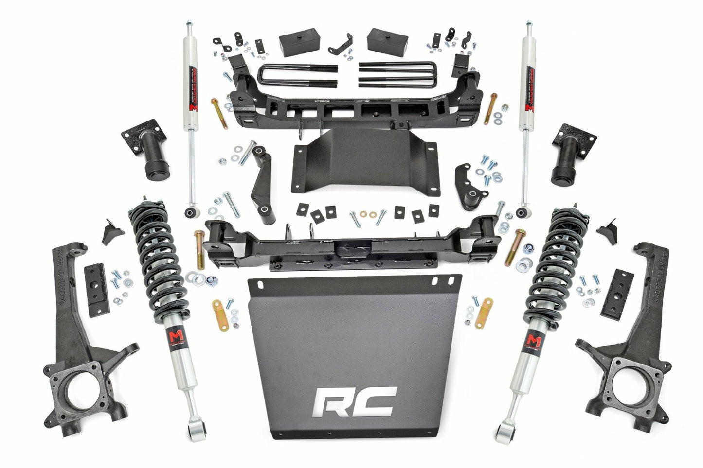 Fits Toyota Tacoma 2WD/4WD (2016-2023) 4 Inch Lift Kit; M1 Struts/M1; 75740