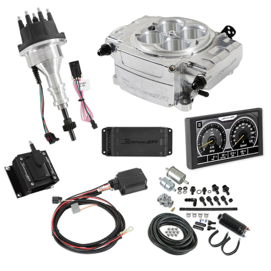 1954 Ford Club Sniper 2 EFI Bundle with HyperSpark Ignition System 550-510-5PK-SBF